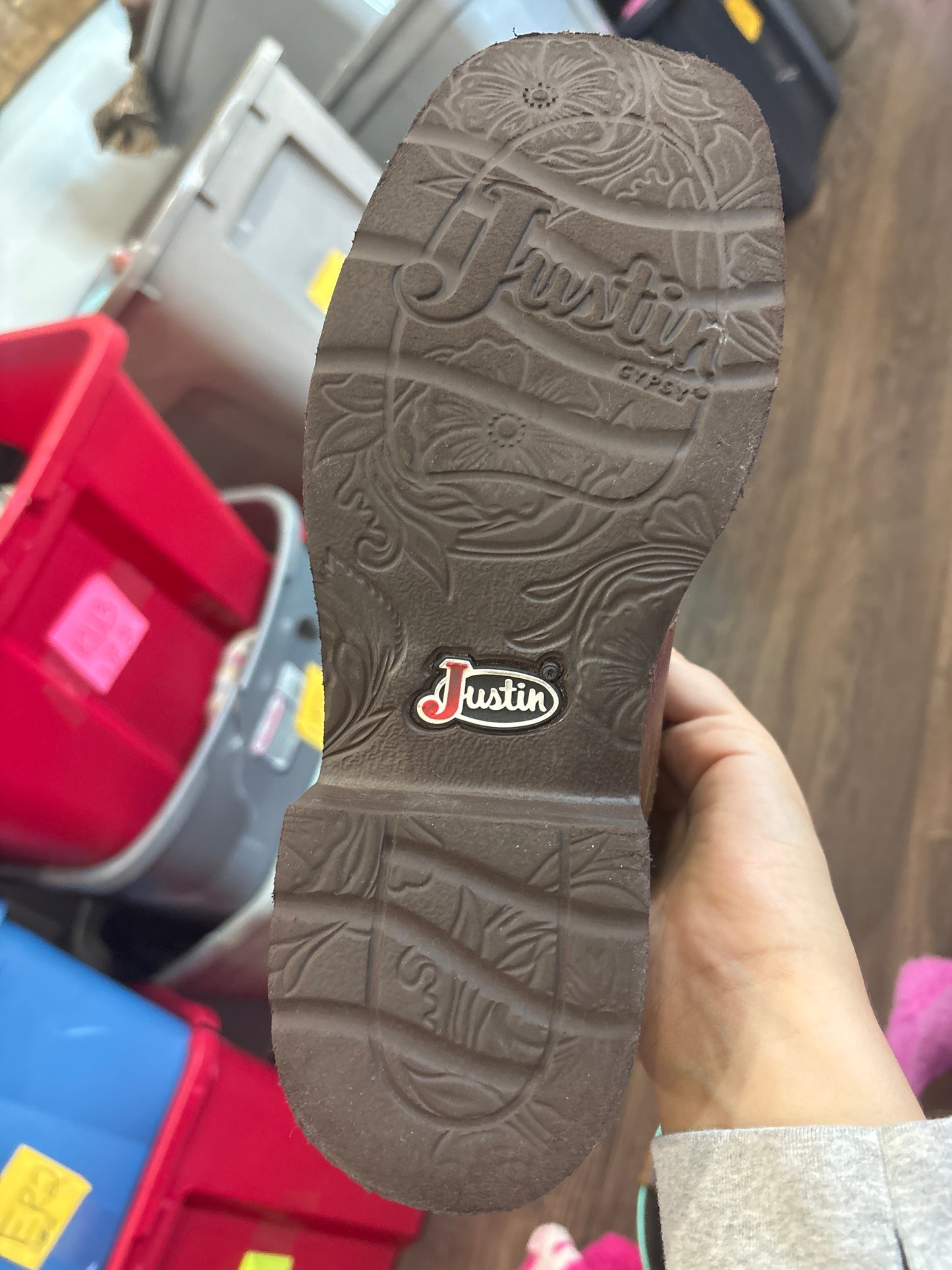 justin size 6.5 brand new $80 new