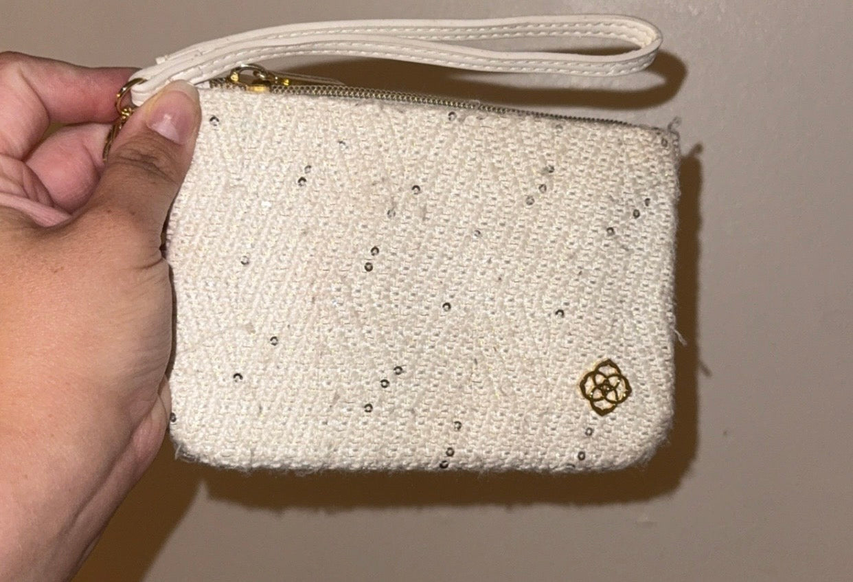 Kendra Scott tweed pouch
