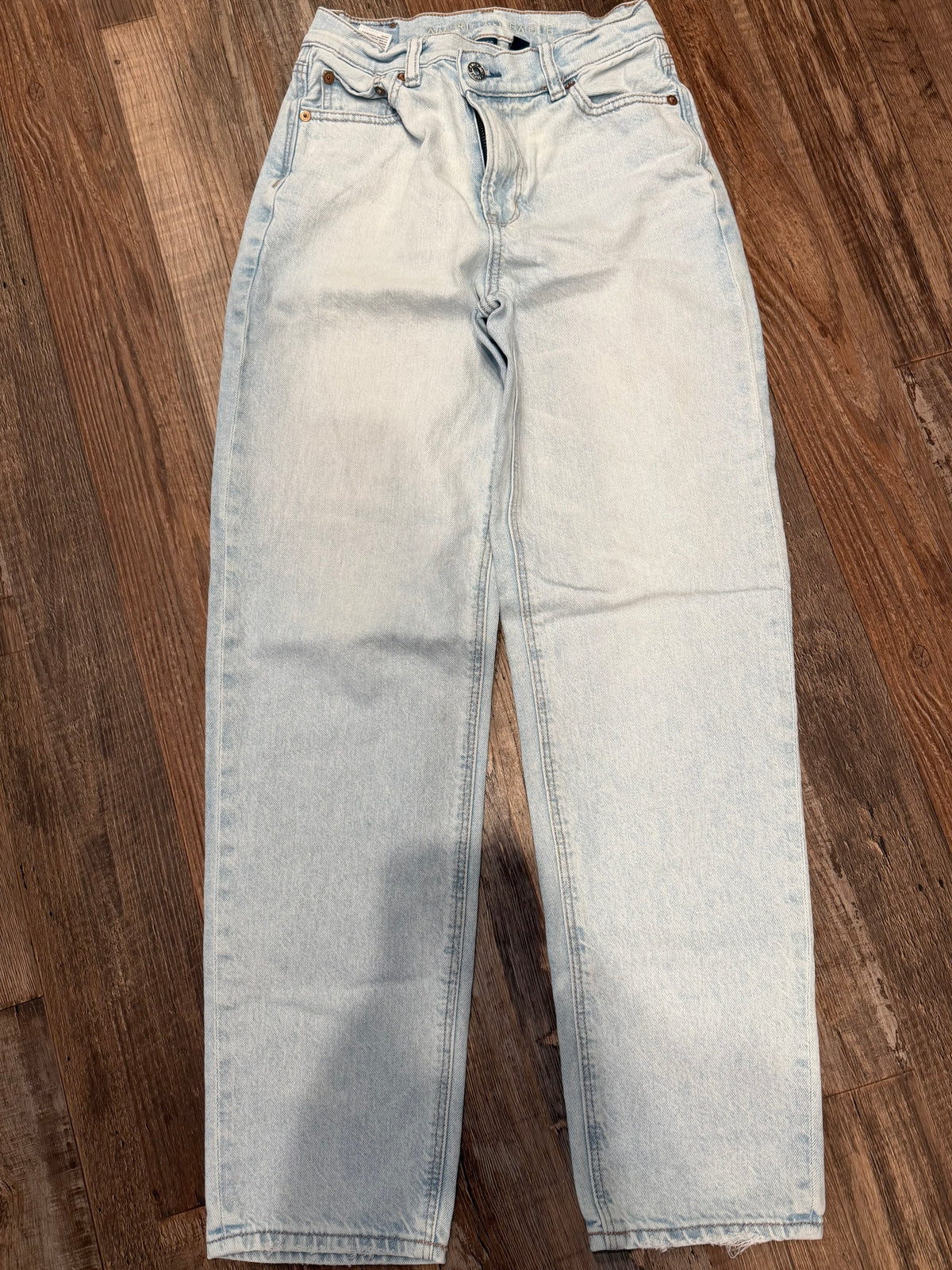 american eagle - 0 short - highrise baggy straight