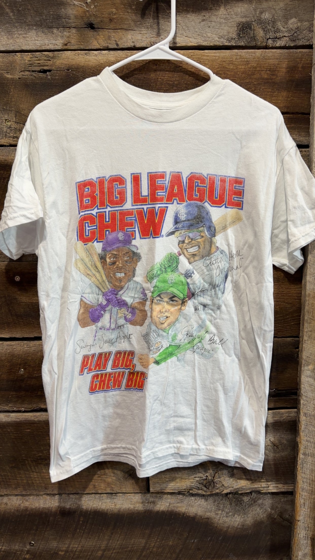 Big League Chew size Medium