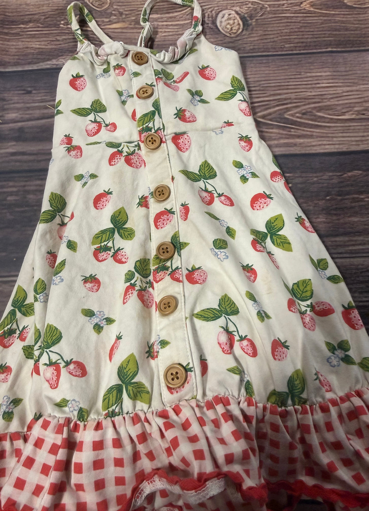 SweetHoney 4T top/3T bottoms..has staining on top
