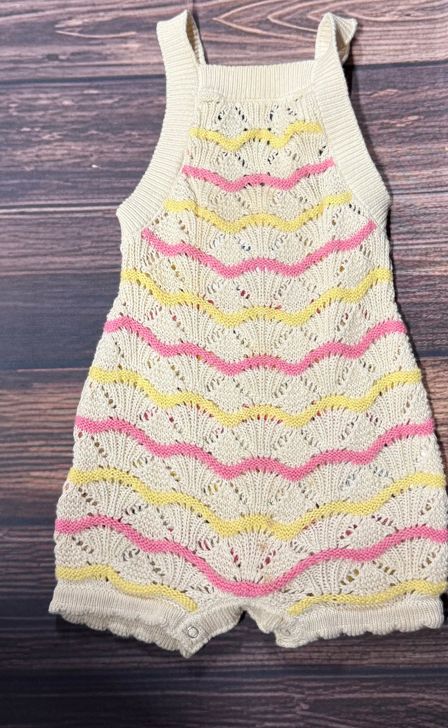 Old Navy 6-12m..has staining