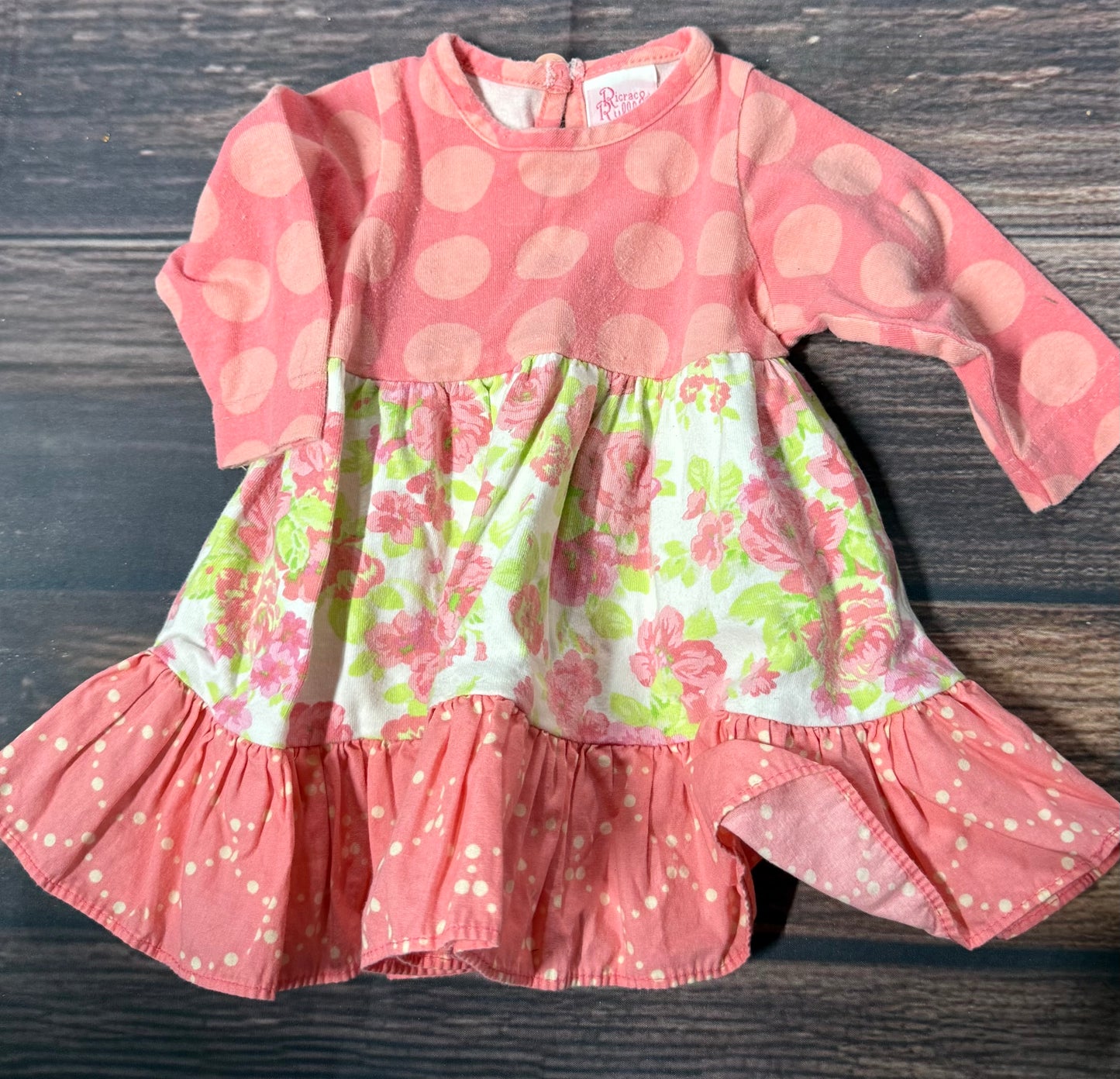 Ricrac & Ruffles 0-3m