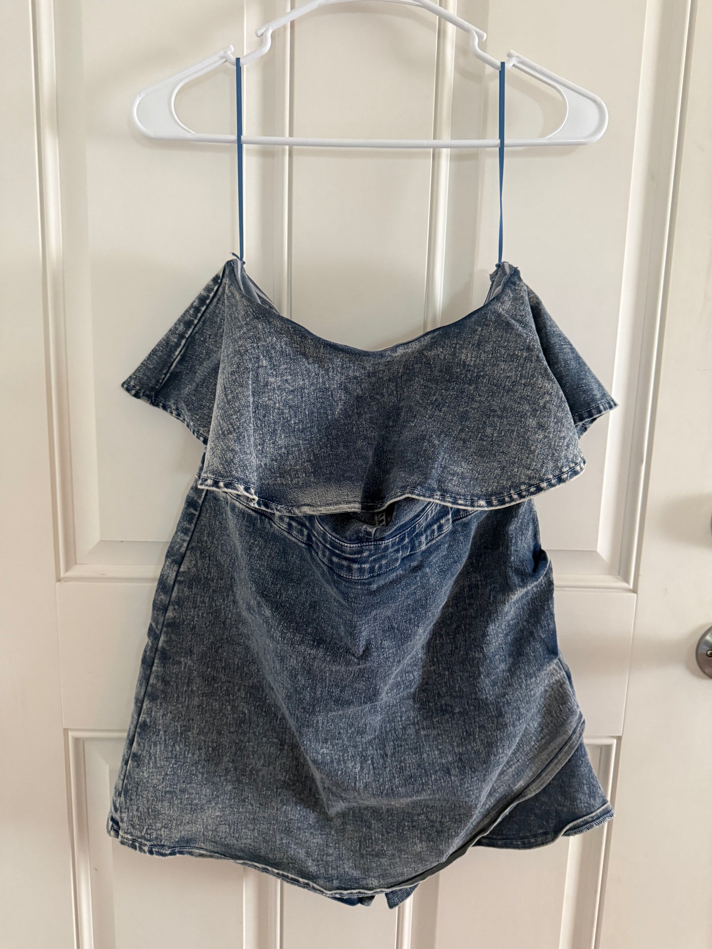 Pink Lily medium romper strapless