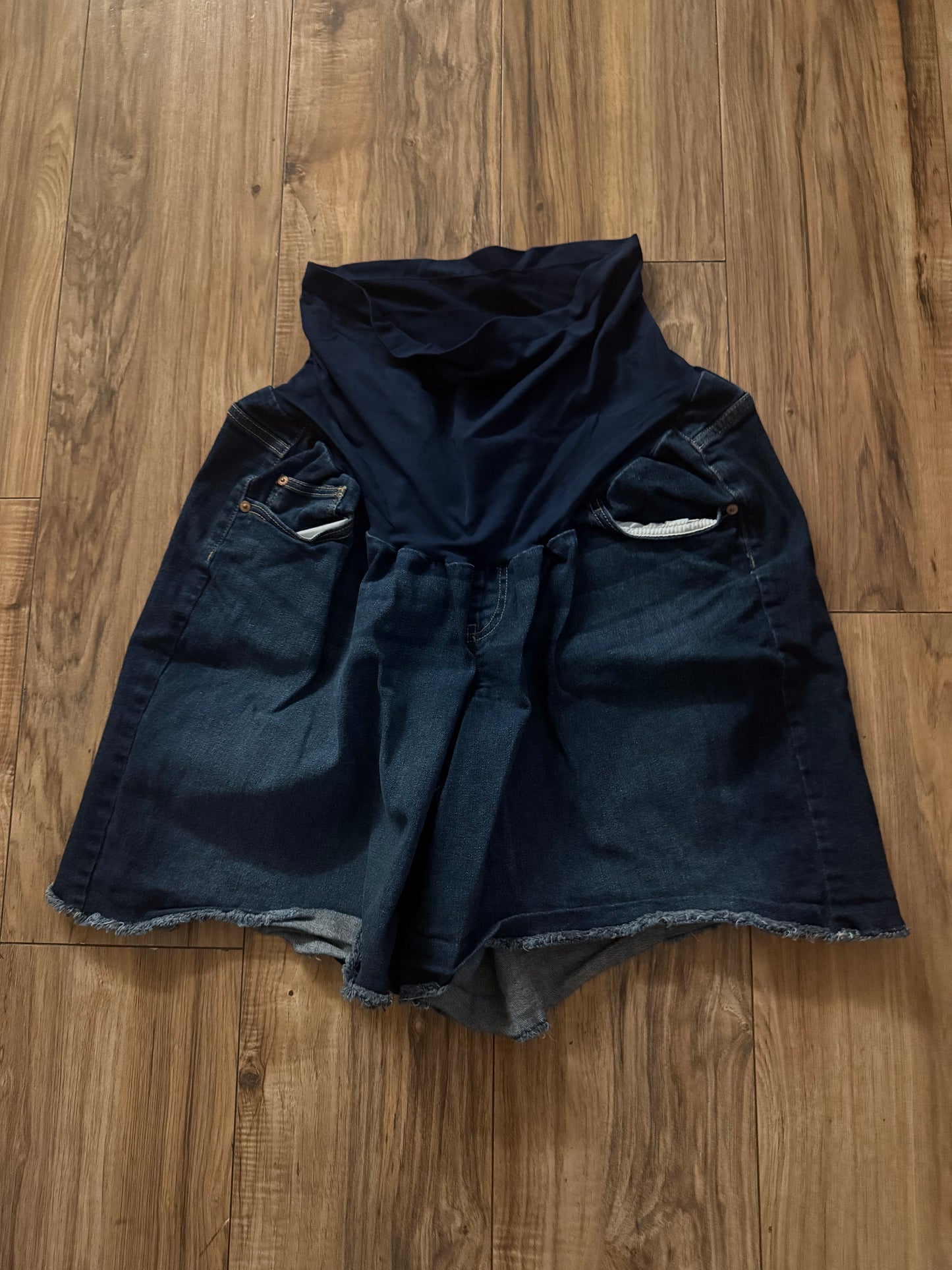 Indigo blue 3X maternity
