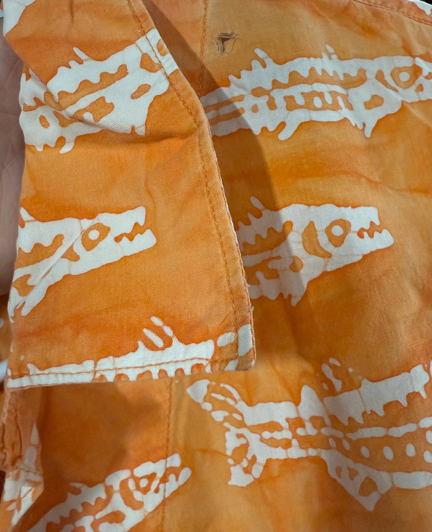 Columbia large..has a small hole