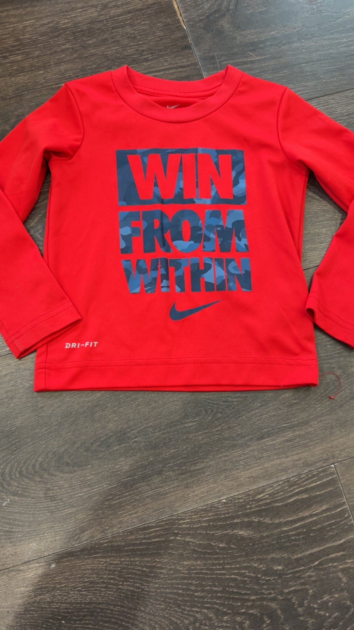 nike size 2t
