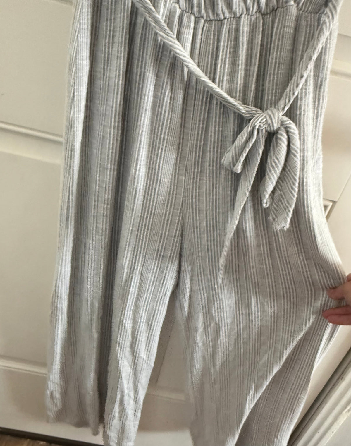Caution to the Wind large romper