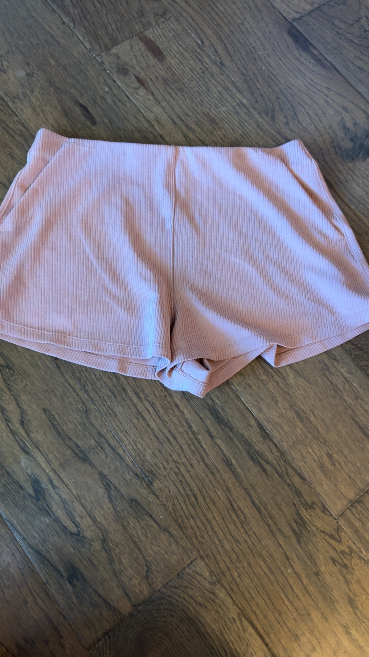 Lululemon ribbed softstream high rise short size 12
