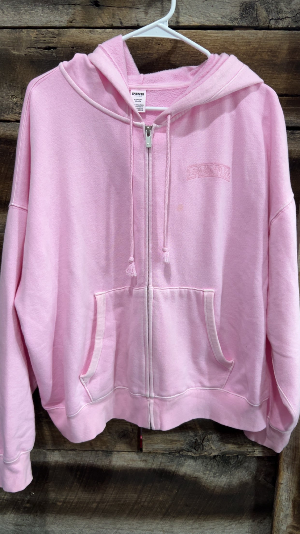 Pink size XL.. small spot as shown. Retail $60