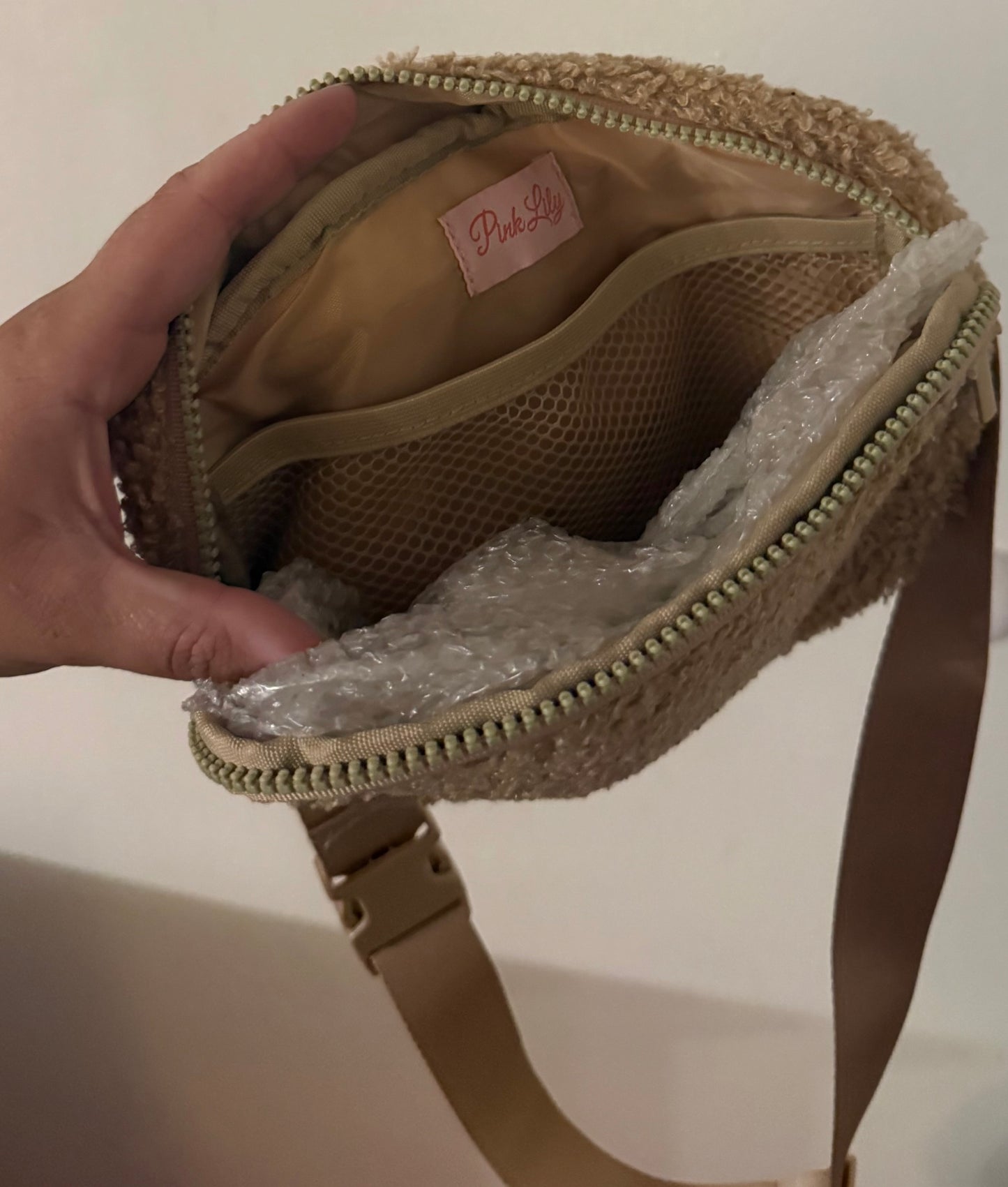 Pink Lily belt bag
