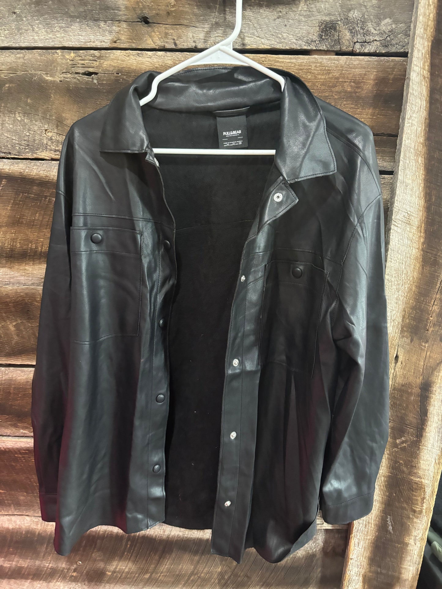 Pull & Bear medium real leather retails $110