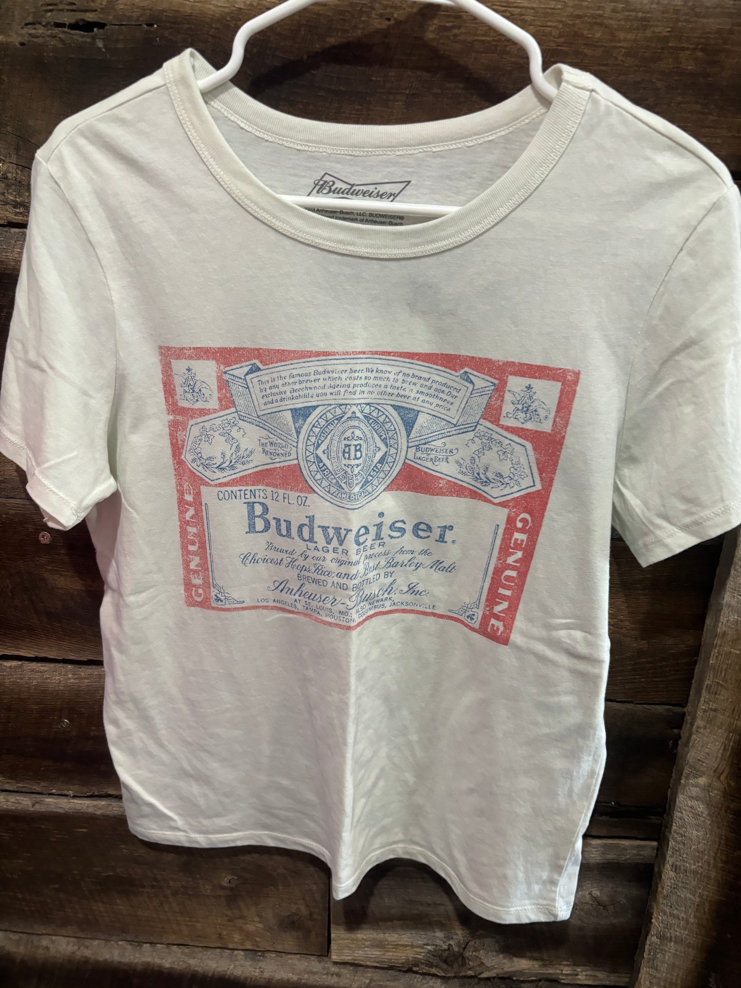 Budweiser medium super small faint spot