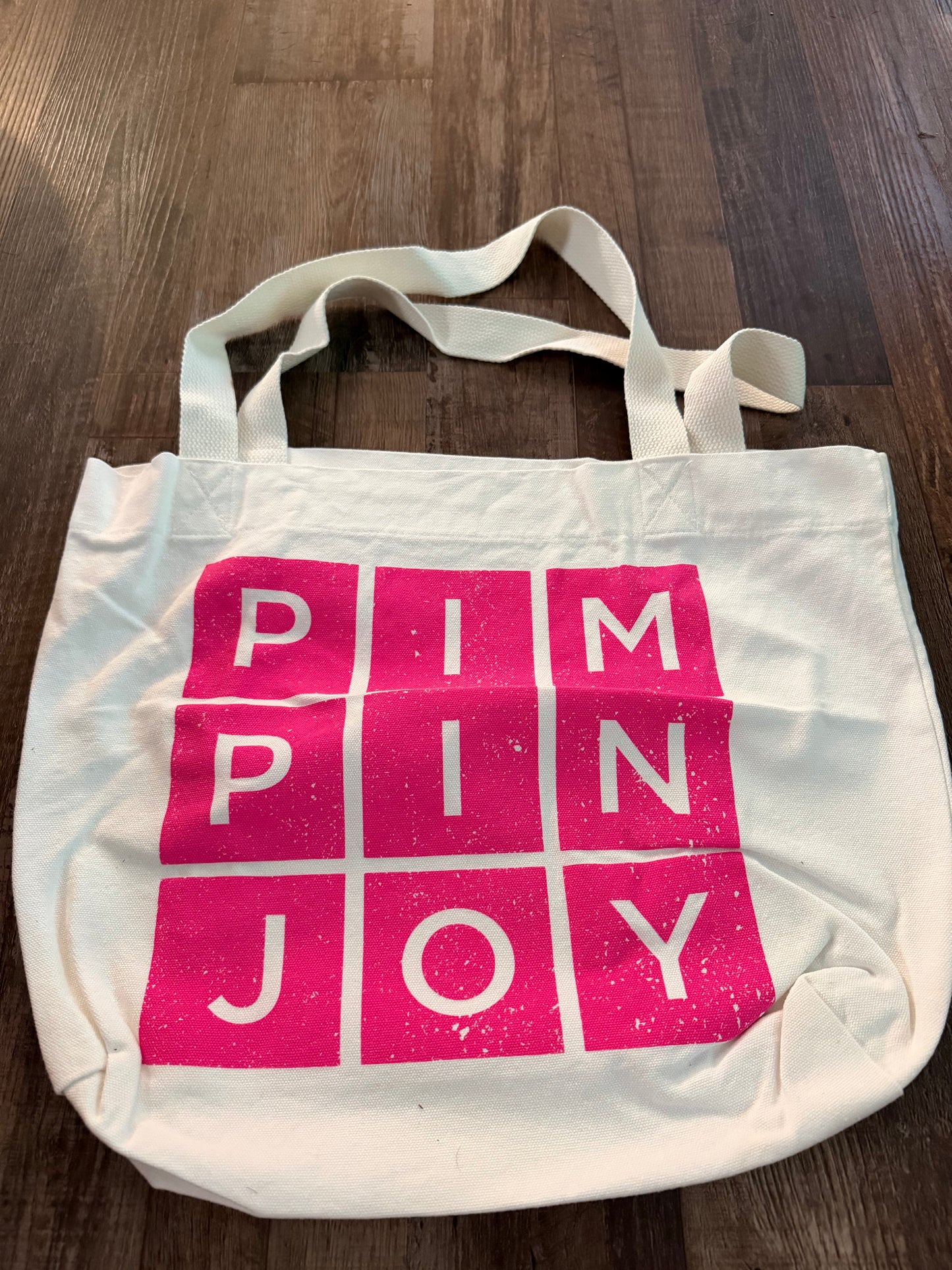pimpin’ joy tote bag
