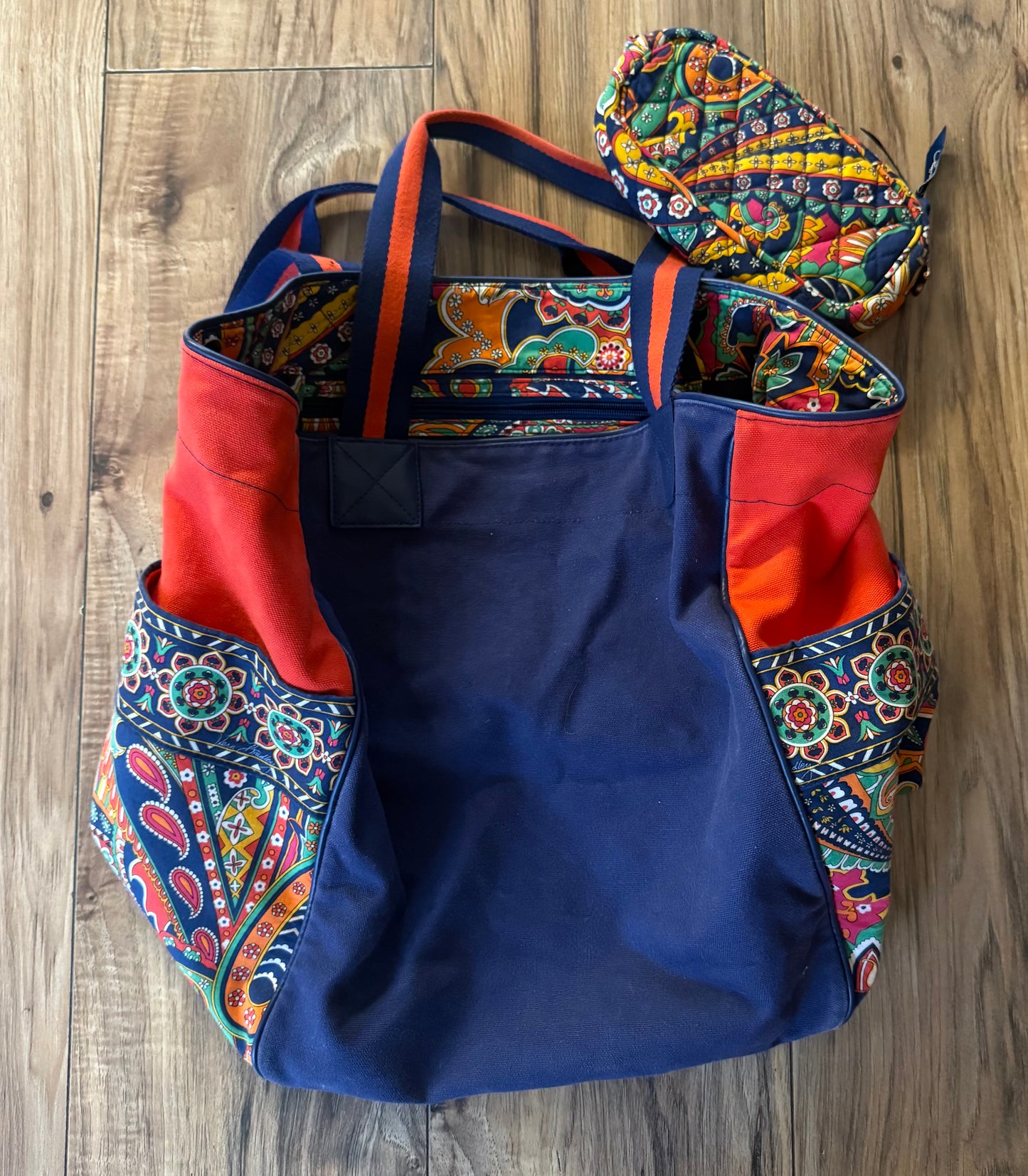 Vera Bradley tote + matching bag