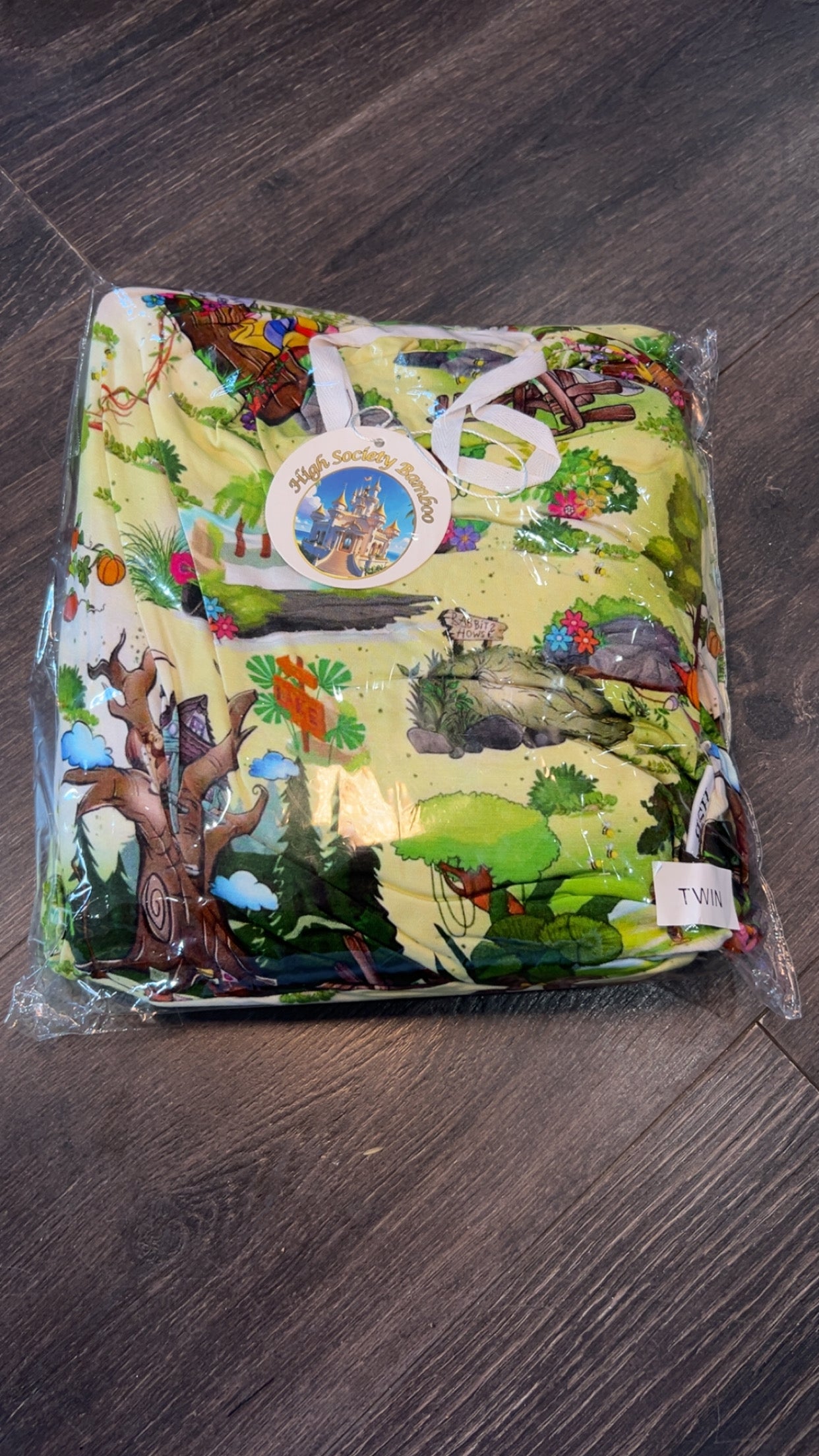 NWT High Society Bamboo twin fitted sheet.. online for $58
