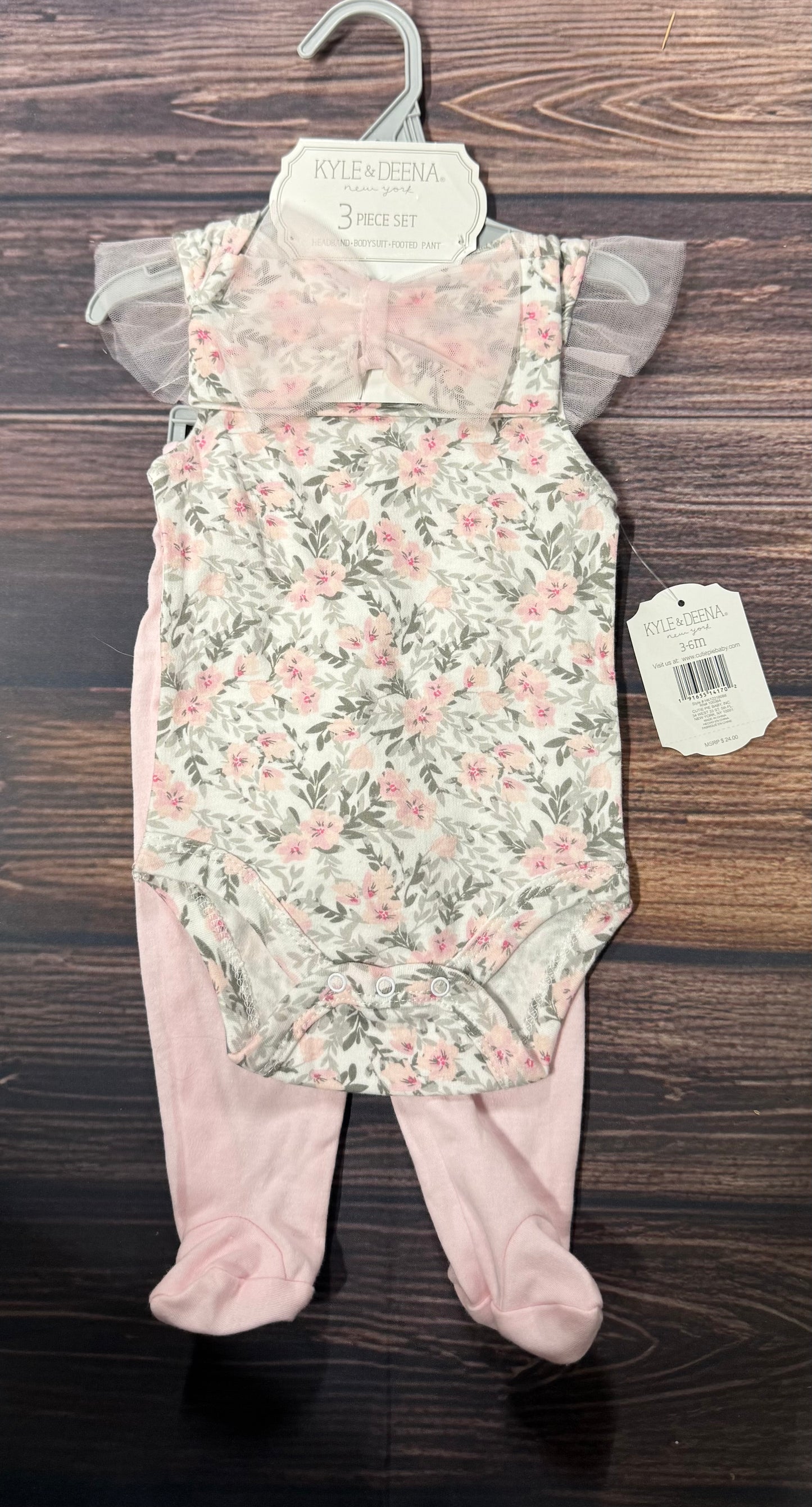 NWT Kyle & Deena 3-6m