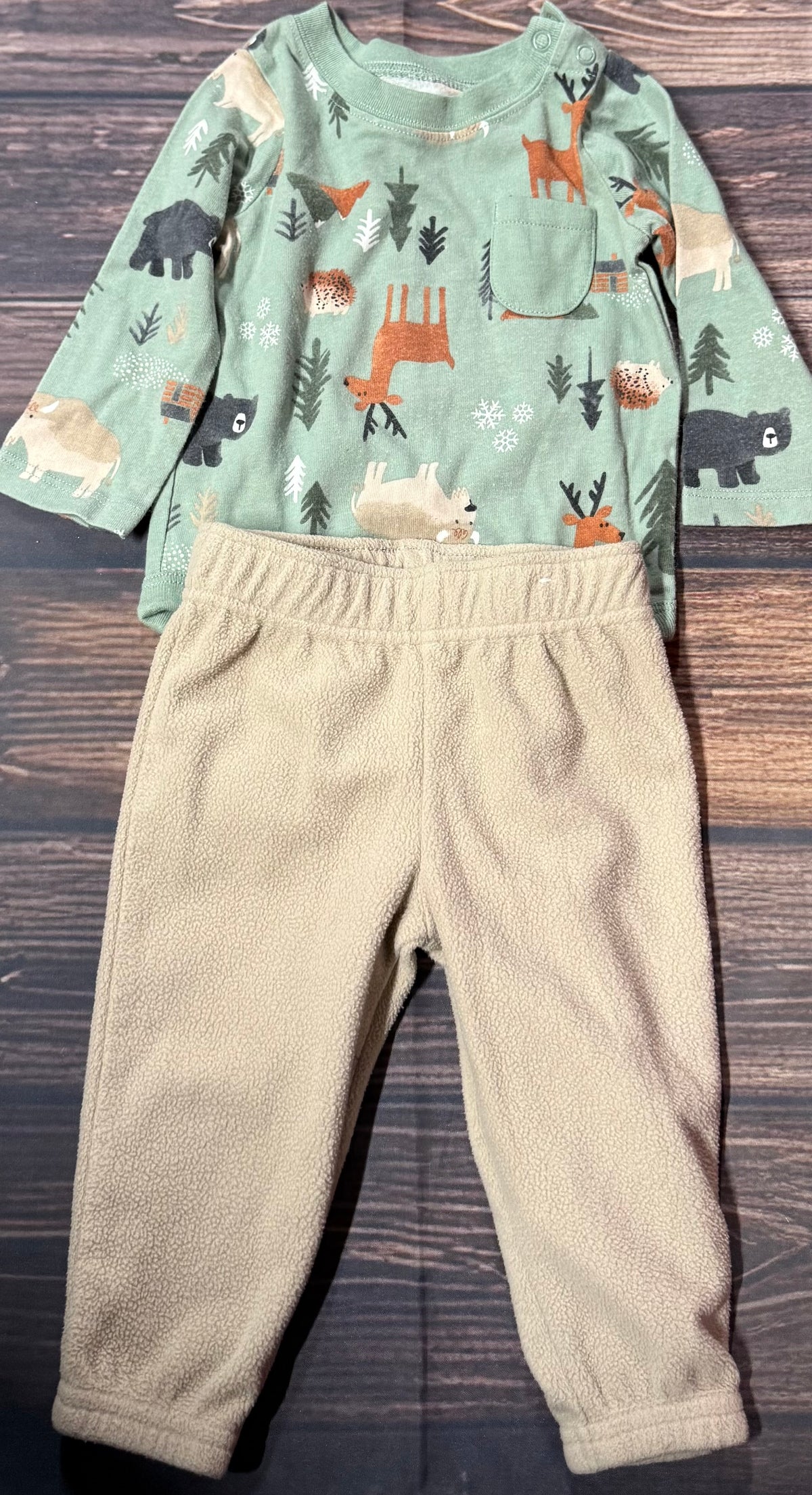 Garanimals 6-9m..top is a onesie