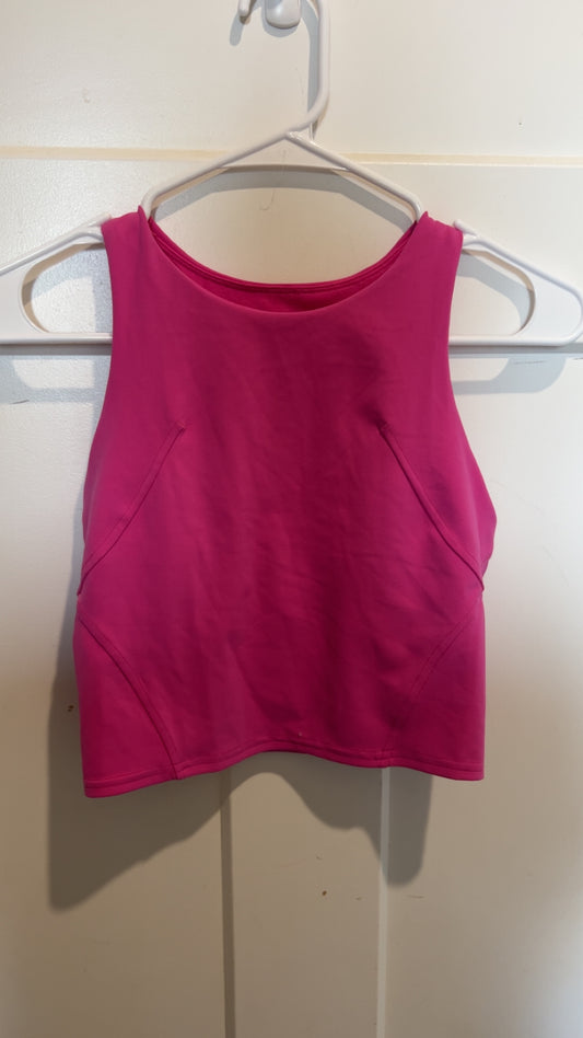 Lululemon Invigorate Training Tank Top.. sonic pink. size 4