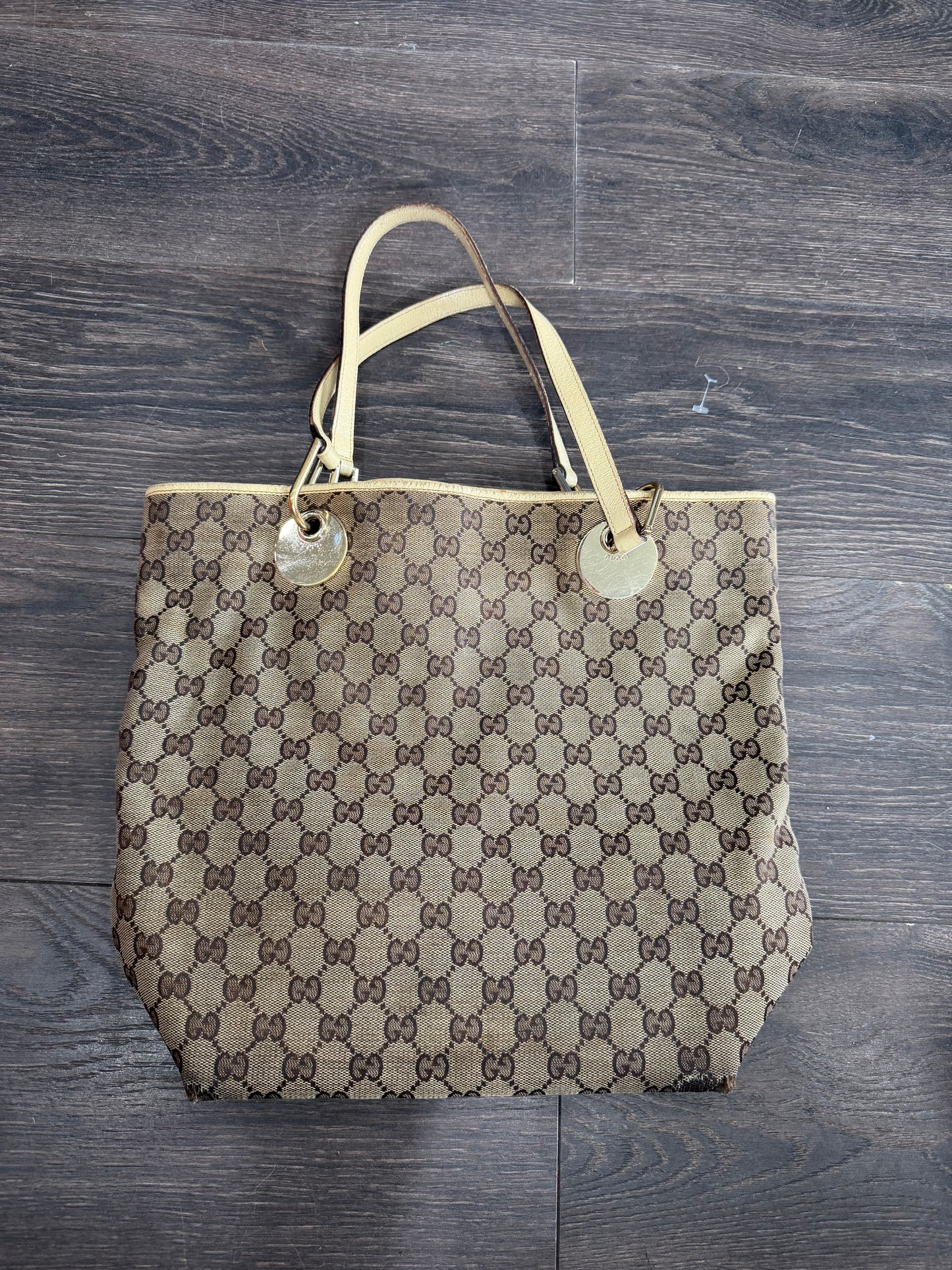 Vintage Authentic Gucci has wear
