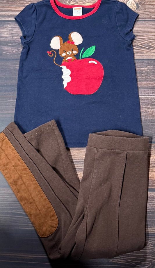 Gymboree 6..embroidered shirt