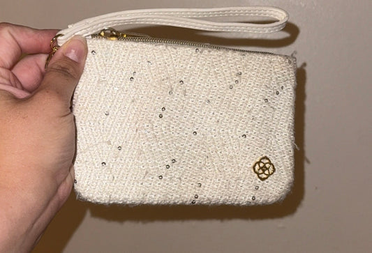 Kendra Scott tweed pouch