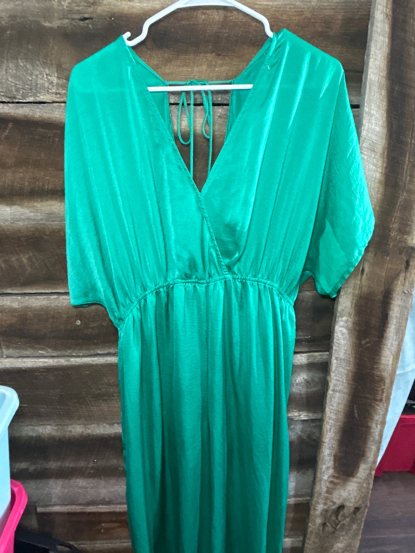 Pink Lily XL romper