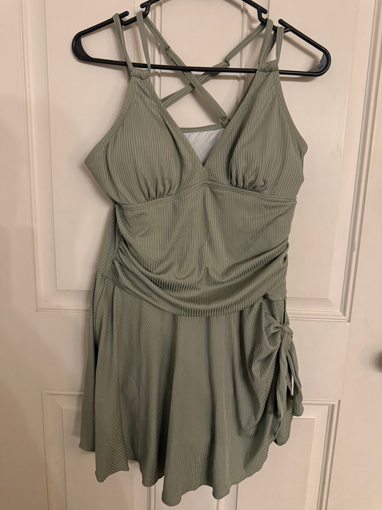 XL..full piece bathing suit