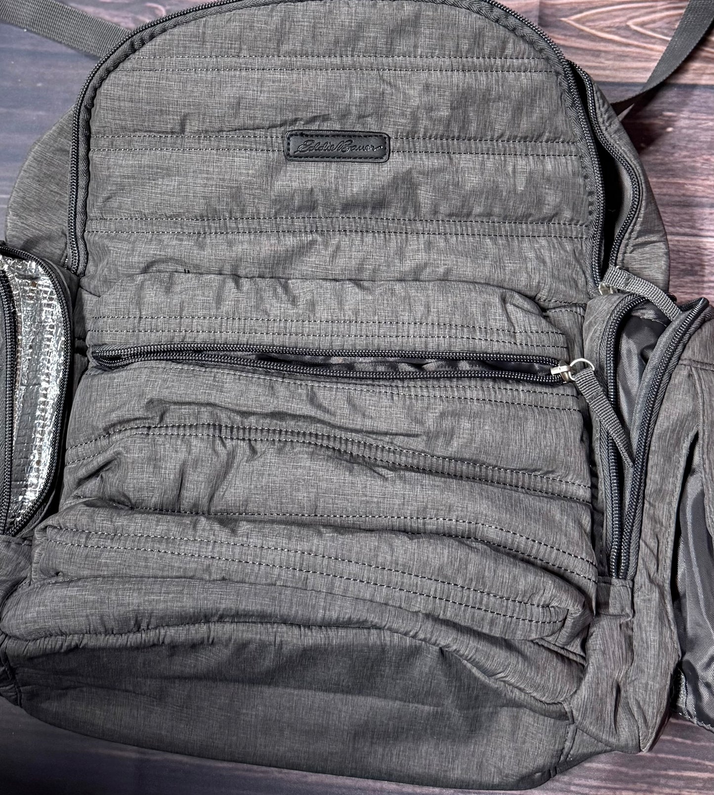 Eddie Bauer diaper bag..inside in next pics