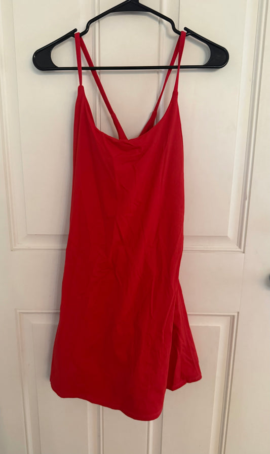Large athletic dress..shorts built in