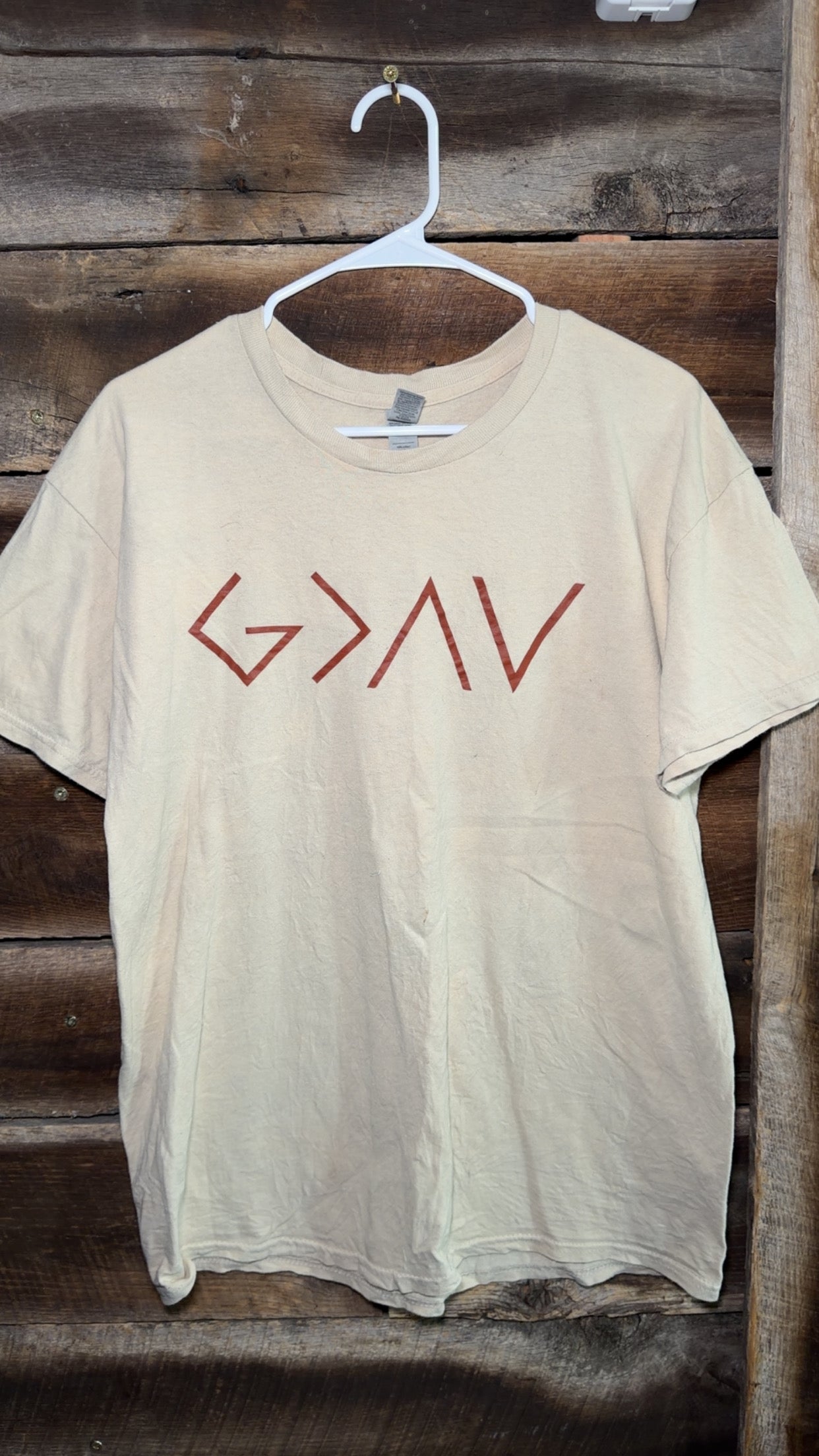 Gildan size large