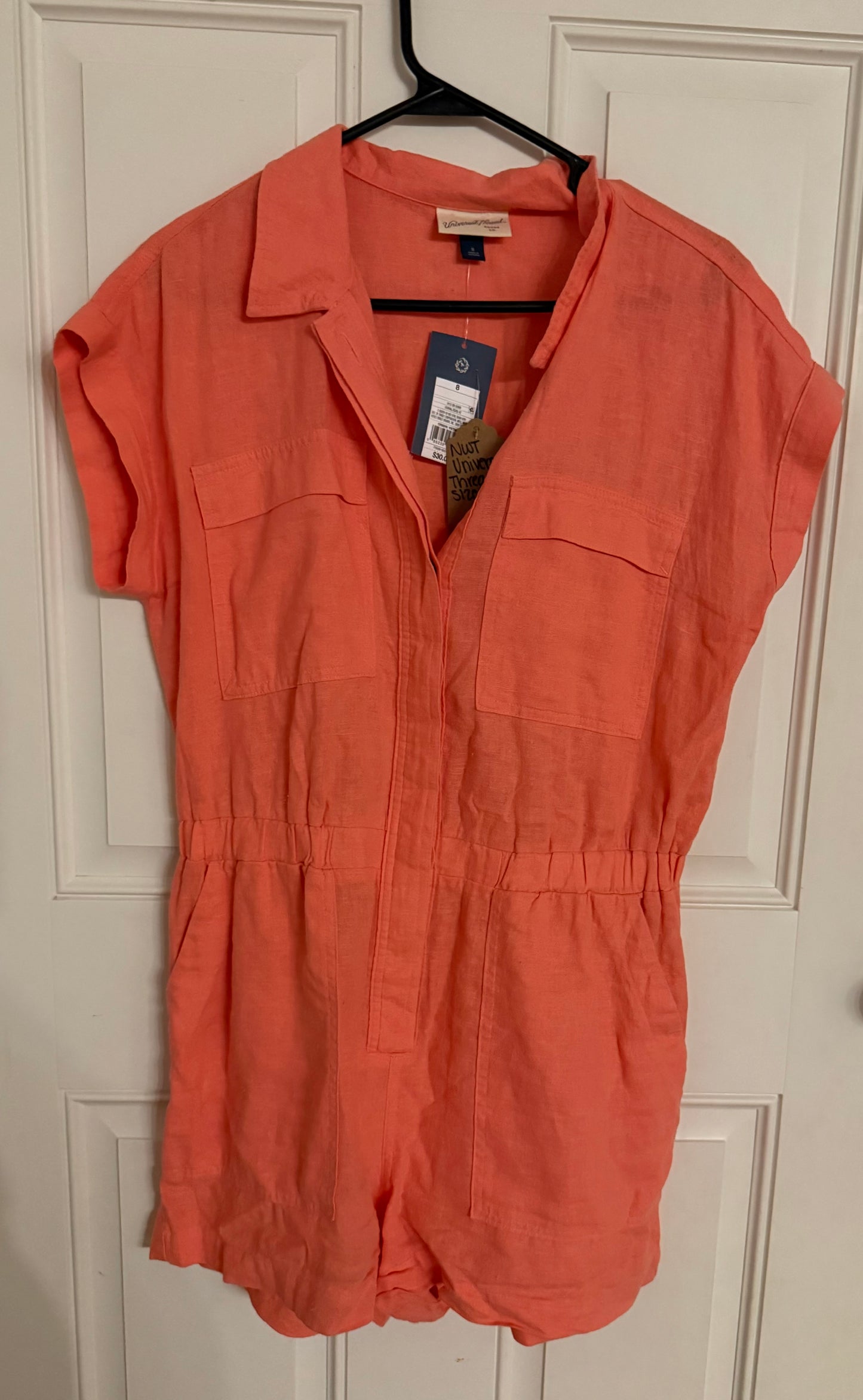 NWT universal thread size 8 romper