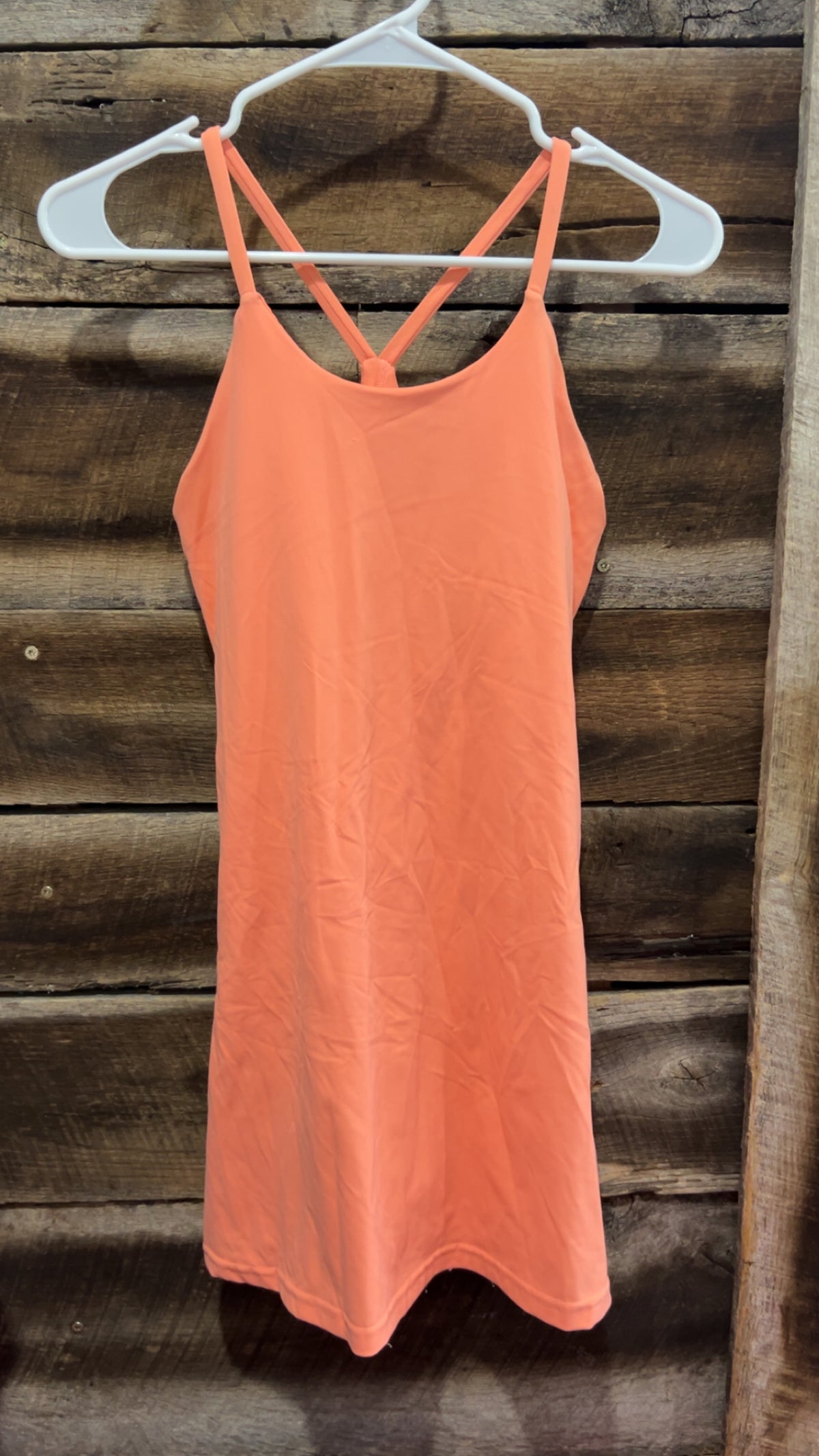 Size 8 athletic dress.. has shorts under