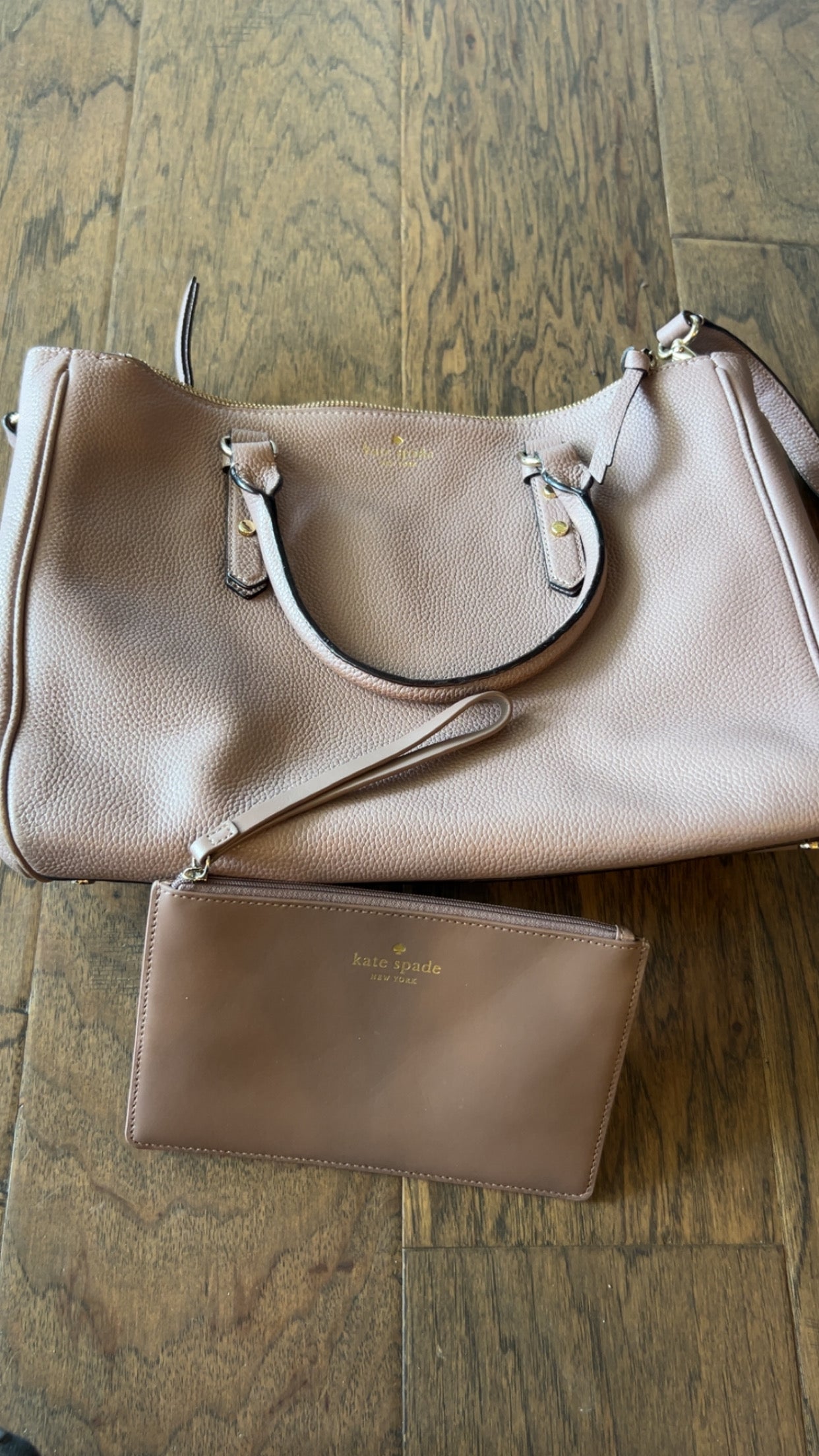 Kate Spade purse and wristlet
