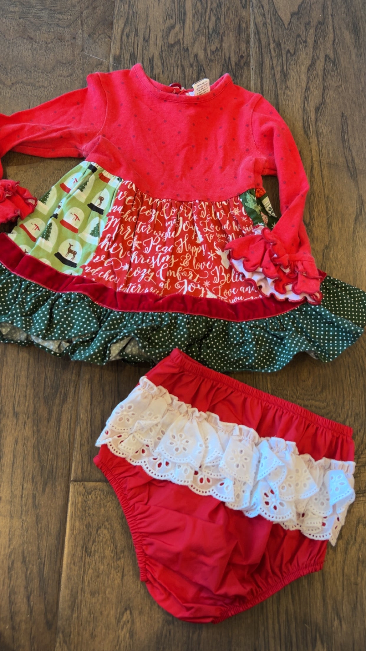 Ricrac & Ruffles size 12m