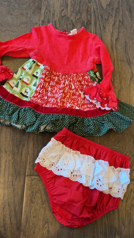 Ricrac & Ruffles size 12m