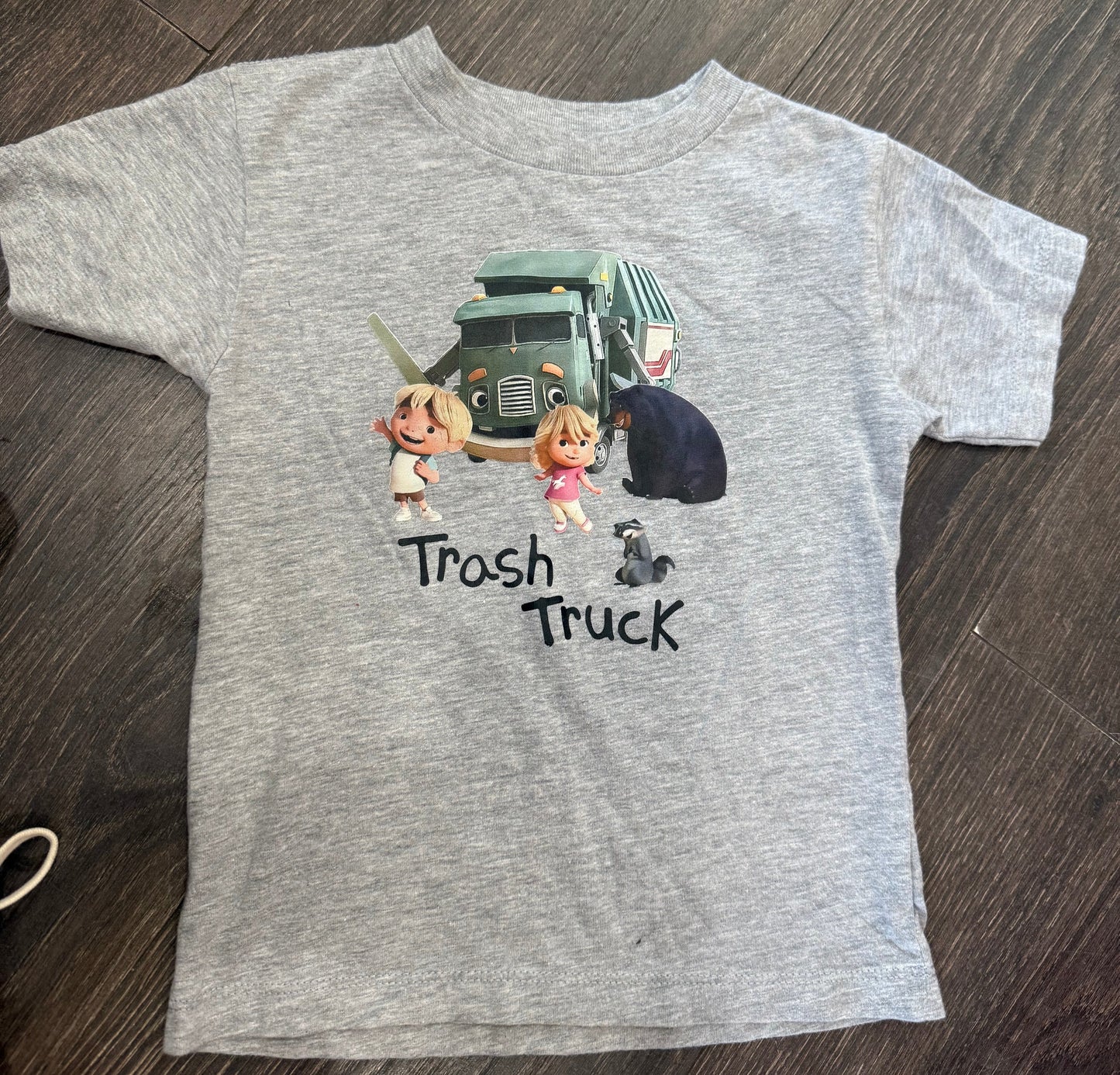 trash truck size 2/3t
