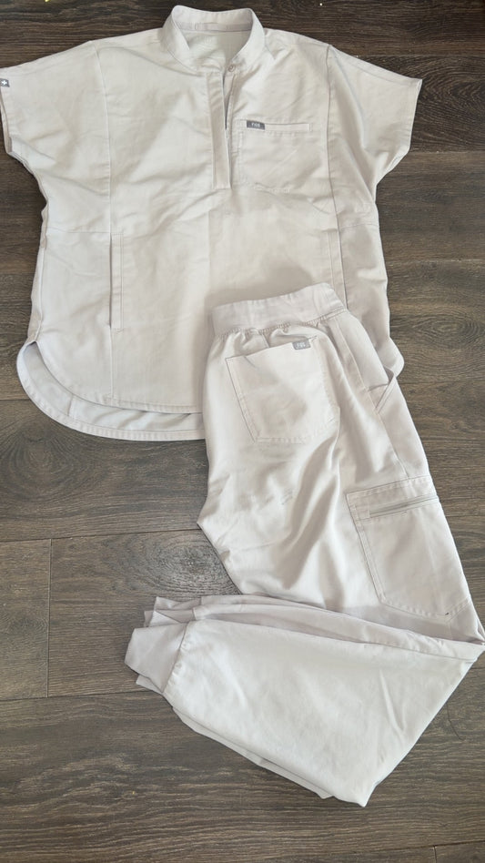 Figs Top..S Bottoms..M small spot
