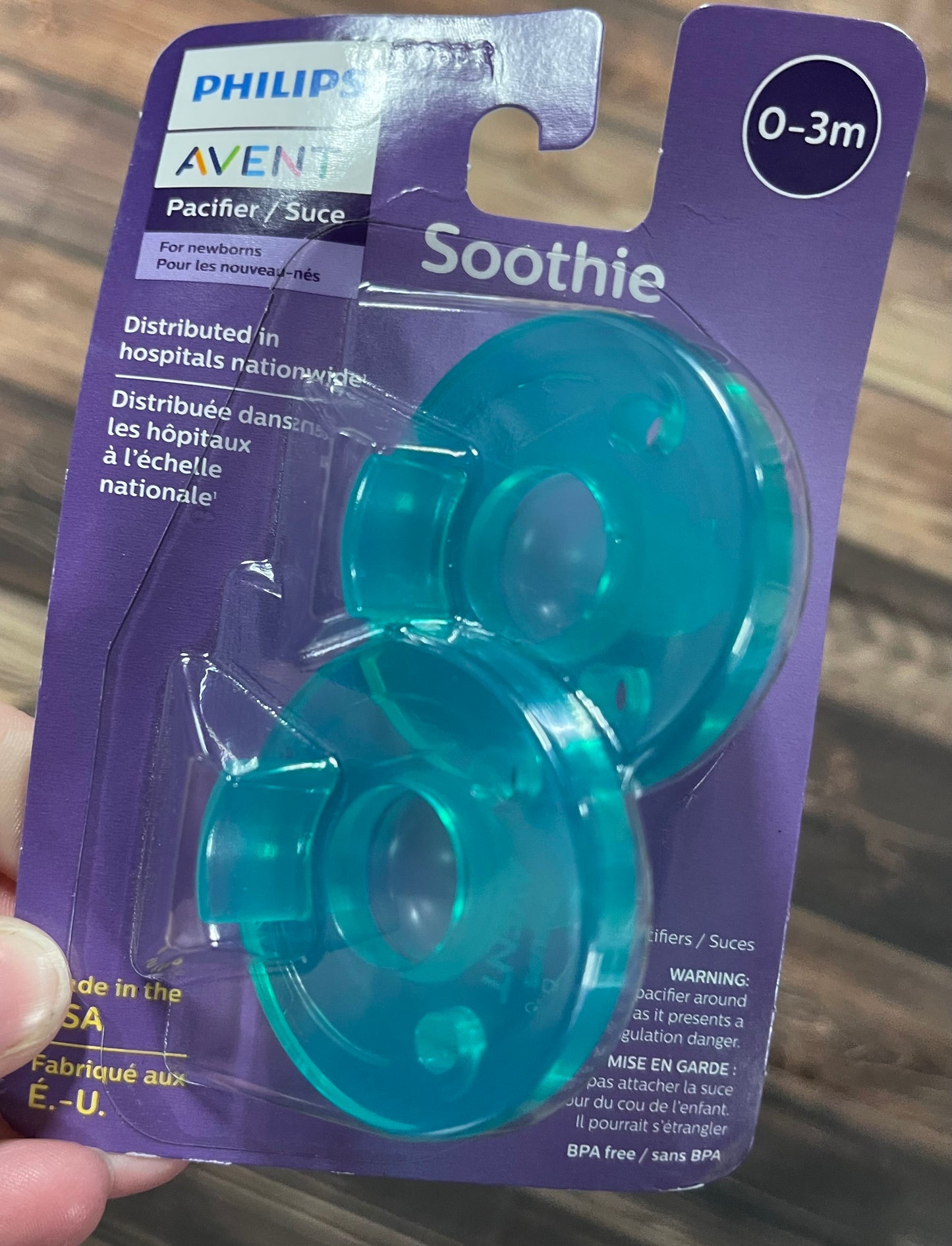 NWT avent pacifiers