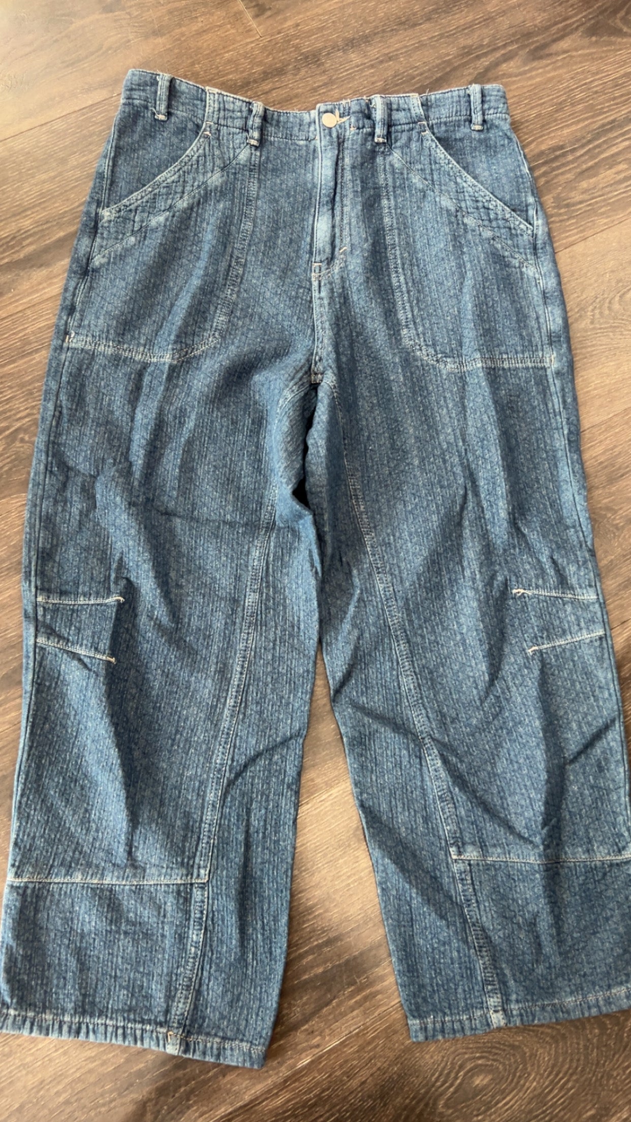 NWT Free People midnight voyage boyfriend fit size medium
