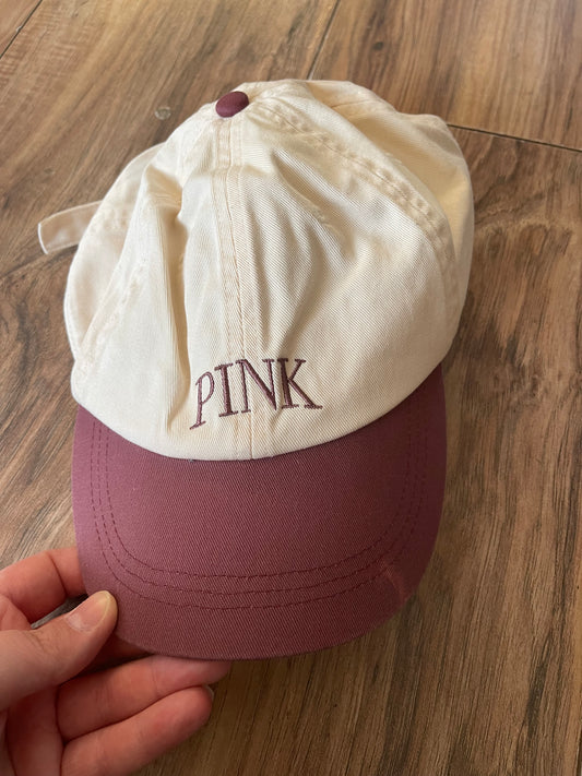 Pink hat