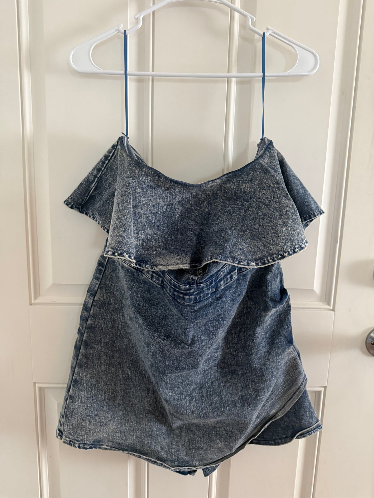 Pink Lily medium romper strapless