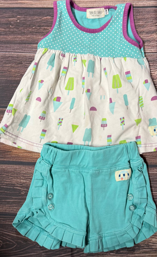 Trendy little camper 12m..has staining