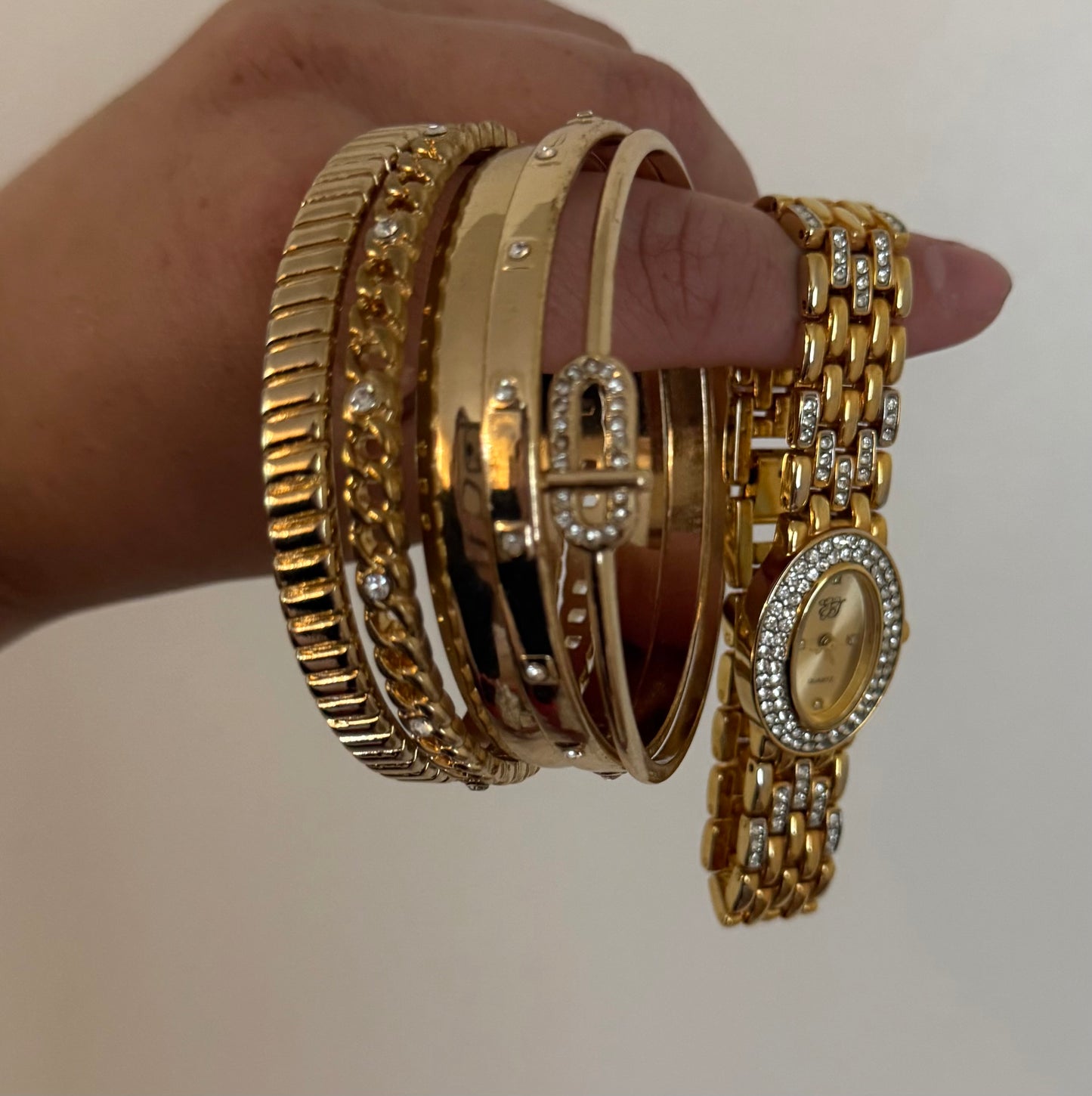 matching bracelet/watch set