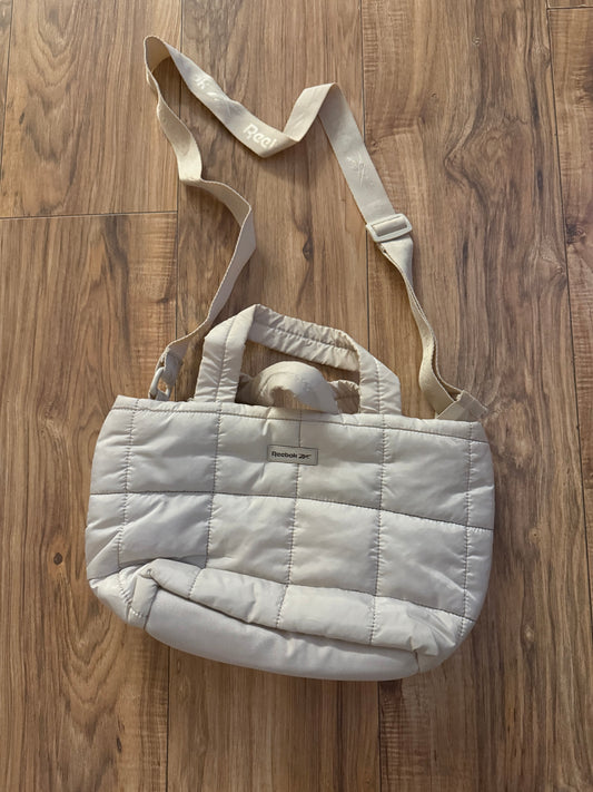 Reebok puffer tote bag