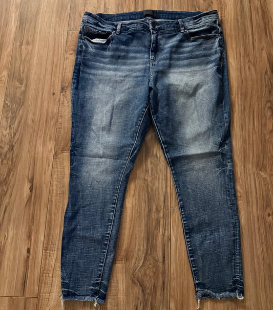 Buckle Black 38x27 ankle skinny