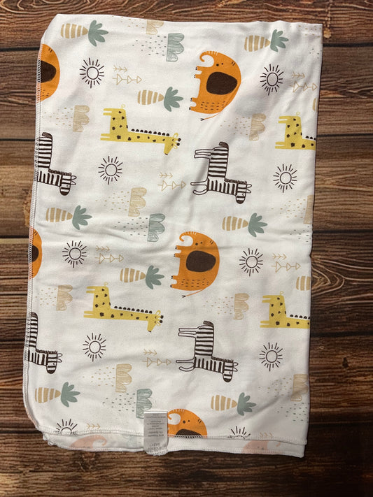 Modern baby blanket..bamboo feel