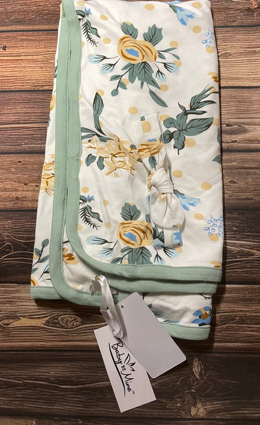 NWT baby be mine blanket & matching bow