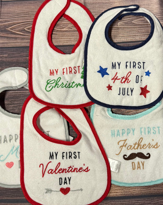 my first bibs