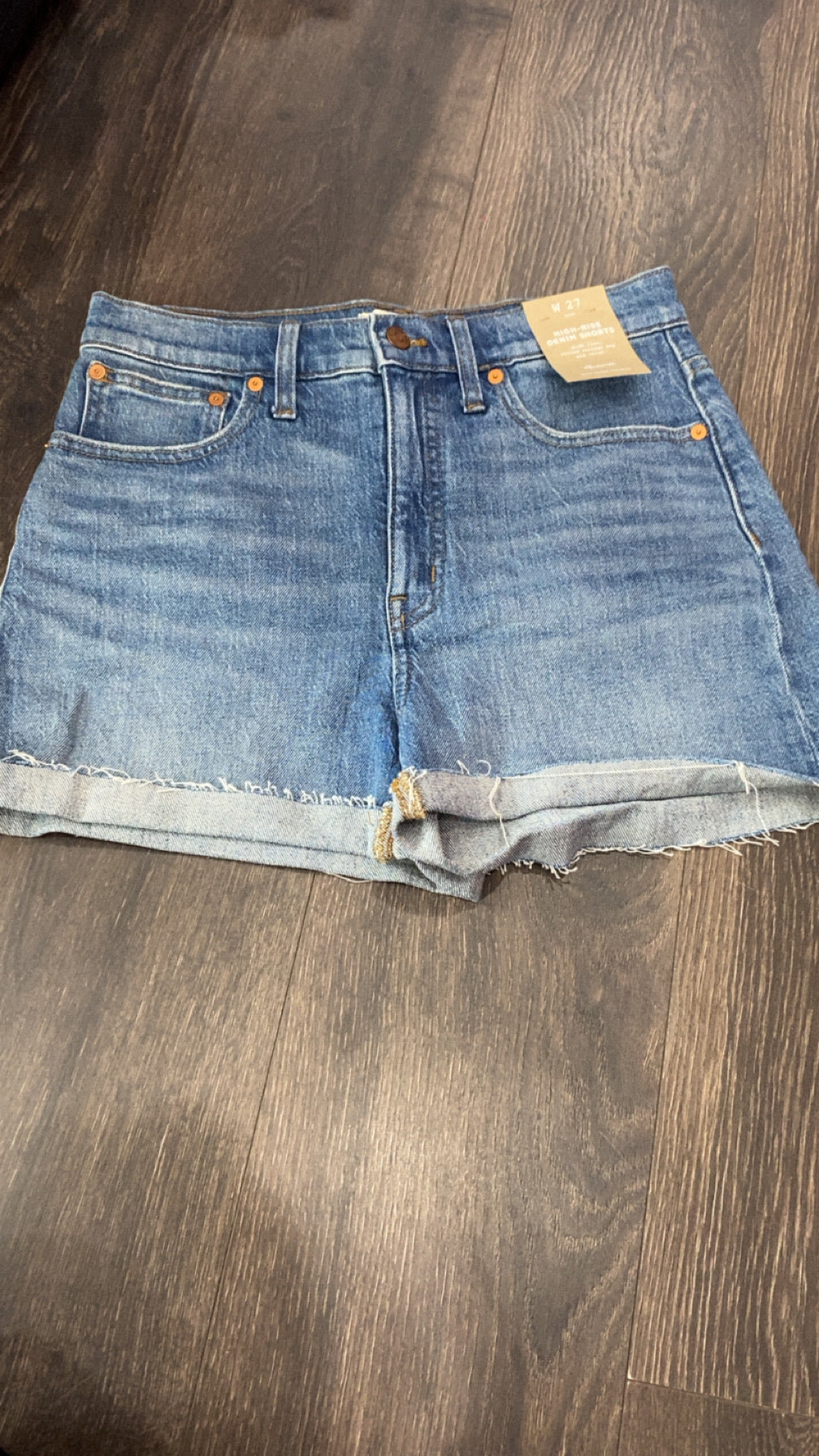 NWT for $78 Madewell high rise denim size 27